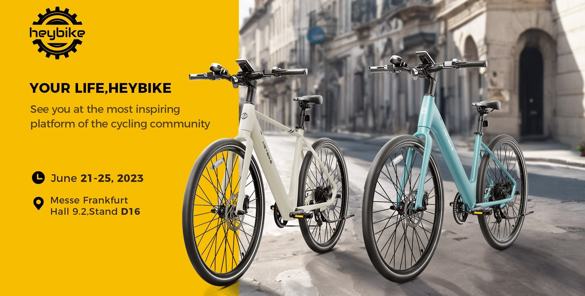 Heybike News - Heybike Impresses at Eurobike 2023: Unveiling a Range of High-Quality Electric Bikes