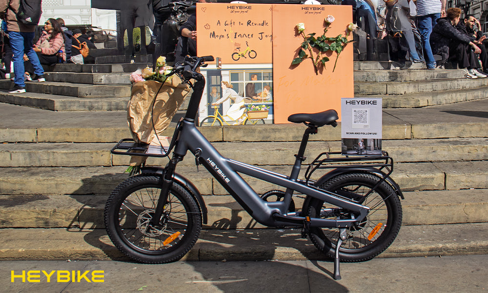 Celebrating Mother’s Day: Heybike’s Heartwarming Roadshow in London