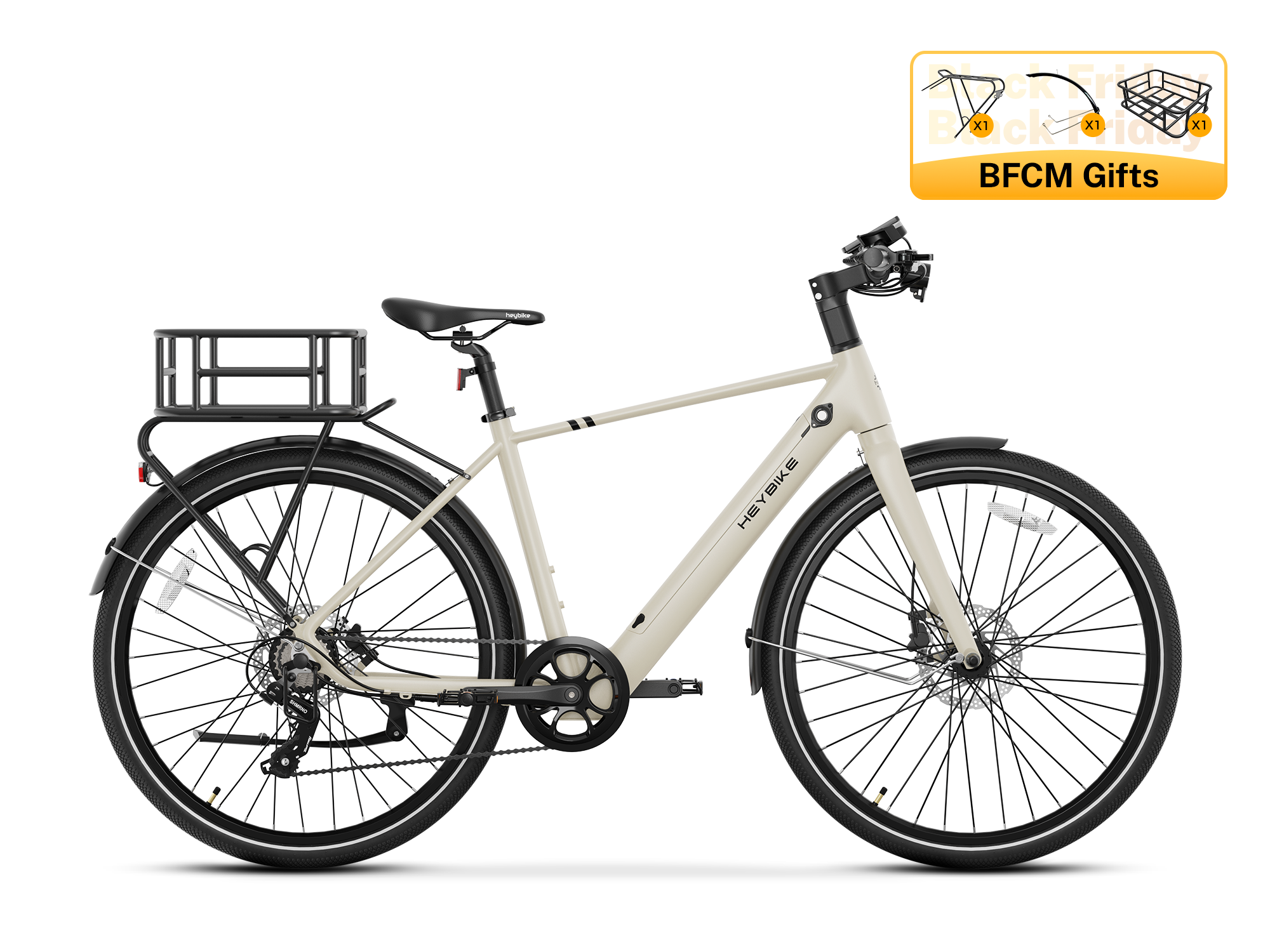 EC 1 Step through Ebike Commuter Ebike Heybike UK